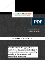 Brand Identity Prism Lacoste Vs Morris