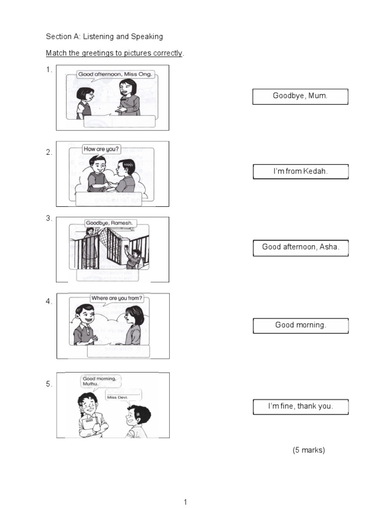 Contoh PKSR Bahasa Inggeris Tahun 2