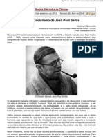 O Existencialismo de Jean Paul Sartre