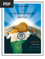 Download A Project Report on FDI in Indian Retail Sector by jainudit312 SN128250321 doc pdf