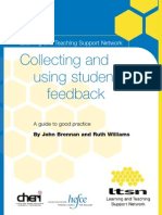 Collecting and Using Student Feedback