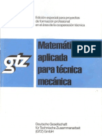 Matematica Aplicada Para Tecnica Mecanica