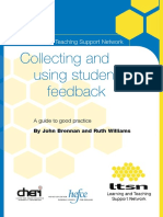 Collecting and Using Student Feedback