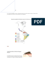 Es una enfermedad que se transmite por medio de insectos y es común en Centro y Suramérica