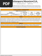 Plano Ensino Redes Computadores