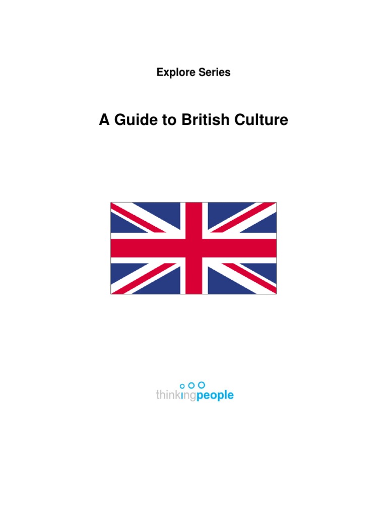 A Guide To British Culture: Explore Series | PDF