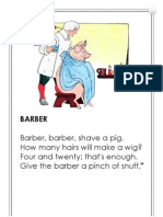 Barber Barber Shave A Pig