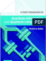 A Short Introduction To Quantum Information and Quantum Computation - Michel Le Bellac