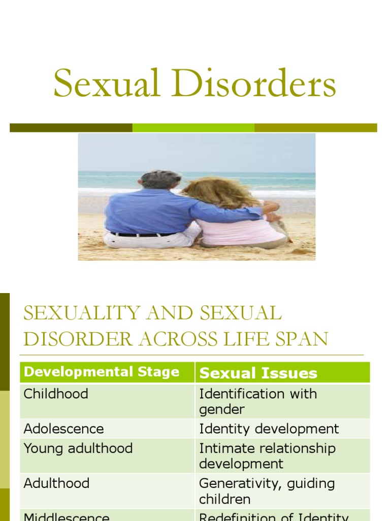 Sexual Disorders and Treatments Overview | PDF | Sexual Dysfunction ...