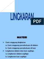 Lingkaran (Garis Singgung Lingkaran)