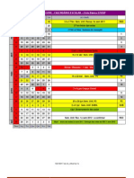 Calendário 2012 - 1º Semestre - Poli/USP