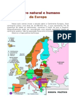 Geografia - Aula 10 - Europa - Quadro Natural e Humano