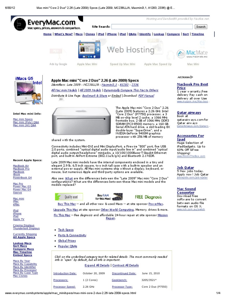 Apple Mac Mini Macintosh Video Game Platforms