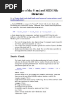 Standard MIDI File Structure