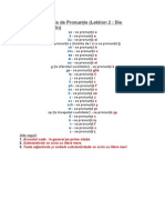 Lectia 2 Pronuntia