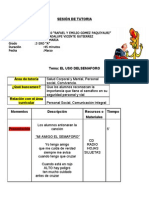 Sesion de Tutoria