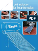 Instalacion de Calentador Solar