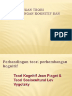 Perbandingan Teori Perkembangan Kognitif Dan Bahasa