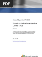 Download Team Foundation Server Version Control Setup Whitepaper for Microsoft Dynamics AX 2009 by pradeepkub SN12830230 doc pdf