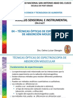 04-Tecnicas Opticas de Espectroscopia - CTA