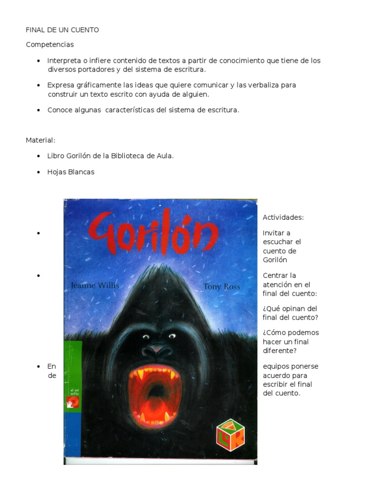 Final de Un Cuento | PDF | Cuentos | Libros