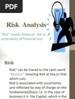 Risk Analysis