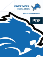 2012 Detroit Lions Media Guide