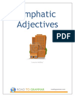 Emphatic Adjectives Worksheet