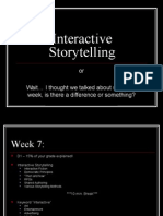 WK 7: Keyword "Interactive"