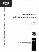 p-130 Geology Along Highway 93 in Id 1963