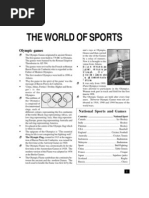 The World of Sports