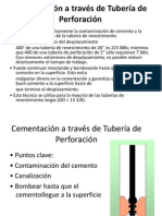 Cementación A Través de Tubería de Perforación