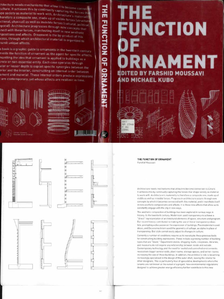 The Function of Ornament PDF