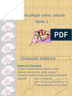 La psicología como ciencia