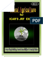 General Agriculture For ICAR's JRF Exam 2011-12