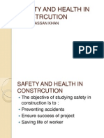 Safety and Health in Constrcution