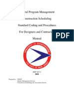 Scheduling Manual 02-15-2002