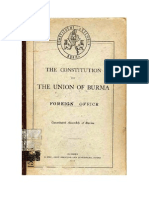 Constitution of The Union of Burma (1947) en