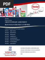 Download Report of Blue Ocean Strategy at Henkel by Fez Research Laboratory  SN128351410 doc pdf