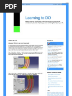 Learning To DO Abaqus Bottom-Up Mesh Example