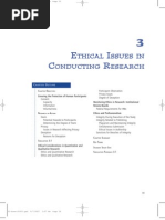 Ethics and Issues of Research