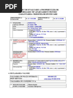 Model Raport de Evaluare Apartament 01