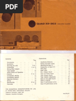 Download Quad 33-303 Manual by Luke Savage SN128365701 doc pdf