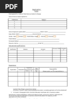 Jamaica Defence Force Application Form | PDF | Military Science | Military