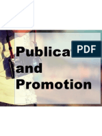 Publication and Promotion