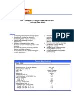 Polytron Ep-2 Lithium Complex Grease Technical Data Sheet: Features