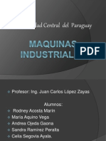 Maquinas Industriales - PRESENTACION