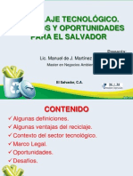 Reciclaje Tecnológico. Desafíos y Oportunidades en El Salvador PDF