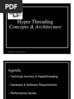 Hyper Threading: Concepts & Architecture