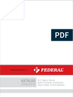 Federal Elektrik Katalog 2009/2010